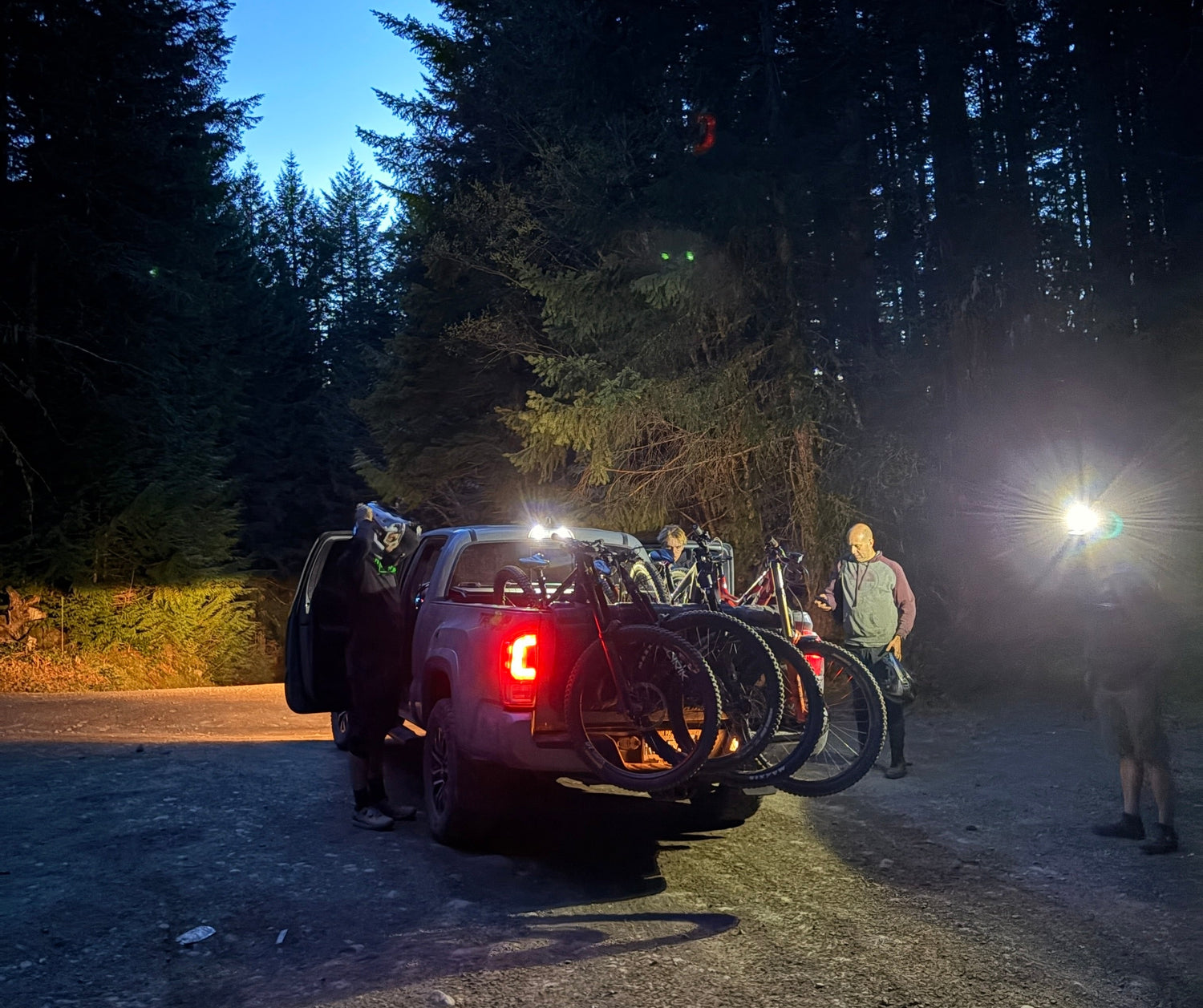 Prevost DH In The Dark: How fast can you go at night?